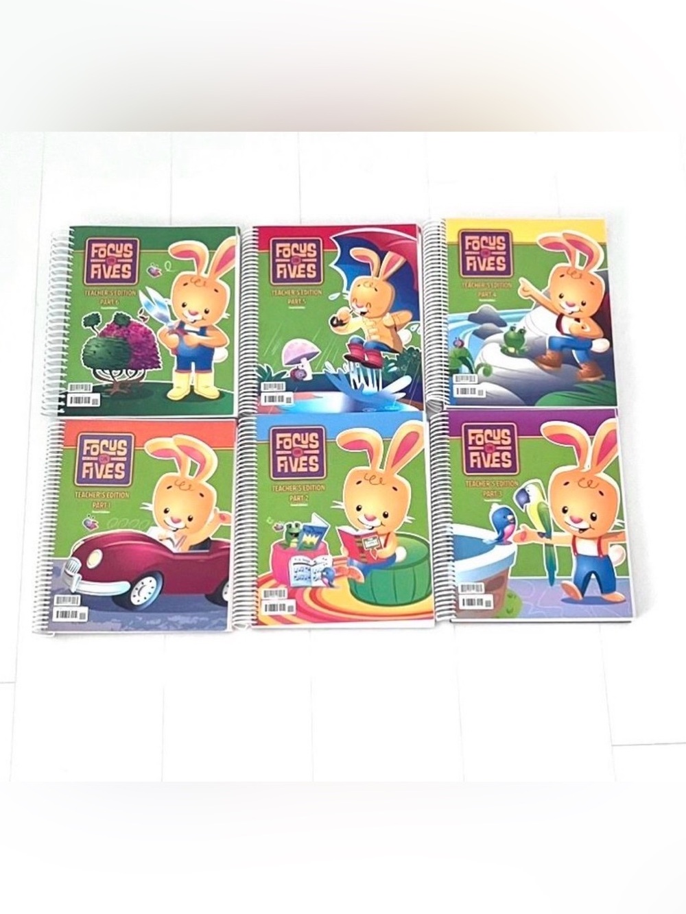 BJU Press Focus on Fives K5 Teacher Edition, 4th ed.-USED